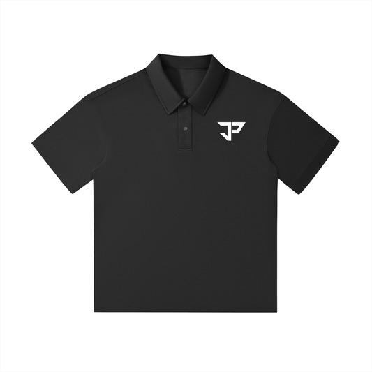 Drop Shoulder Short-Sleeve Polo